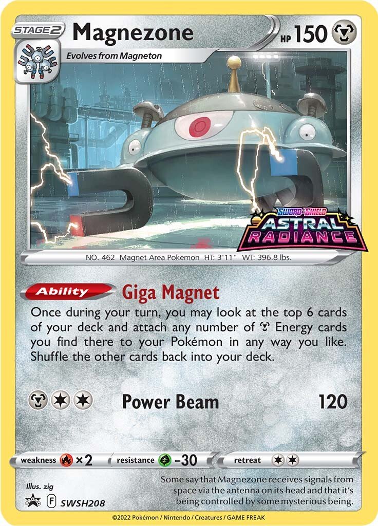 Magnezone (SWSH208) [Sword & Shield: Black Star Promos] | Tables and Towers