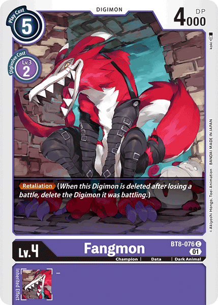 Fangmon [BT8-076] [New Awakening] | Tables and Towers