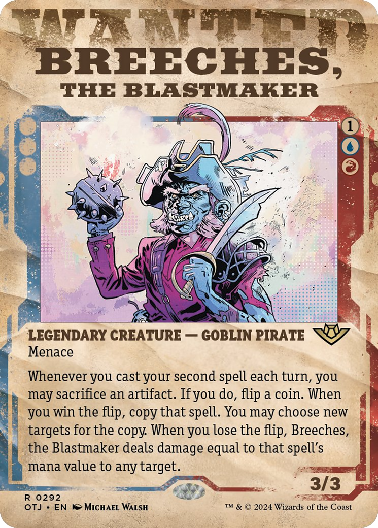 Breeches, the Blastmaker (Showcase) [Outlaws of Thunder Junction] | Tables and Towers