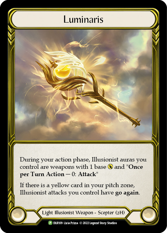 Luminaris (Golden) [FAB109] (Promo)  Cold Foil | Tables and Towers