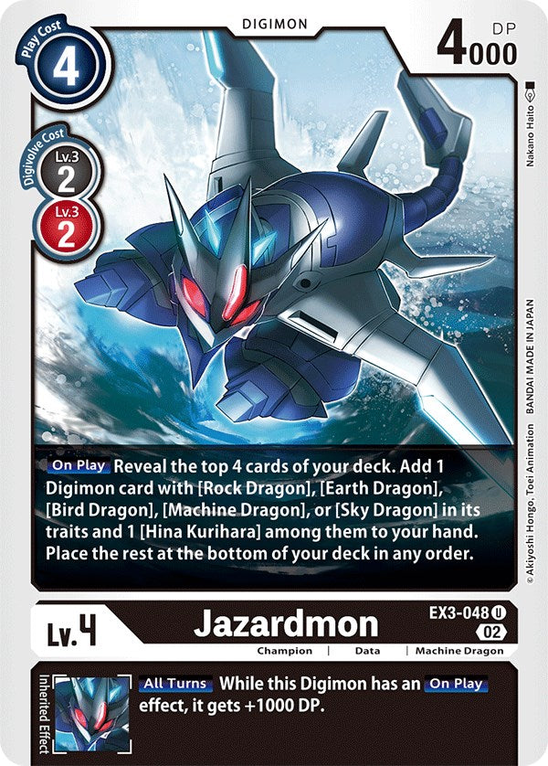 Jazardmon [EX3-048] [Draconic Roar] | Tables and Towers