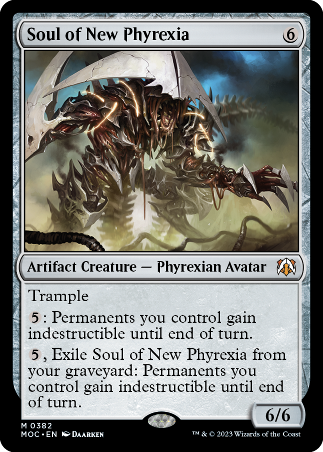 Soul of New Phyrexia [March of the Machine Commander] | Tables and Towers