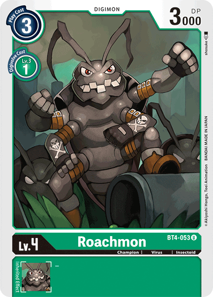 Roachmon [BT4-053] [Great Legend] | Tables and Towers