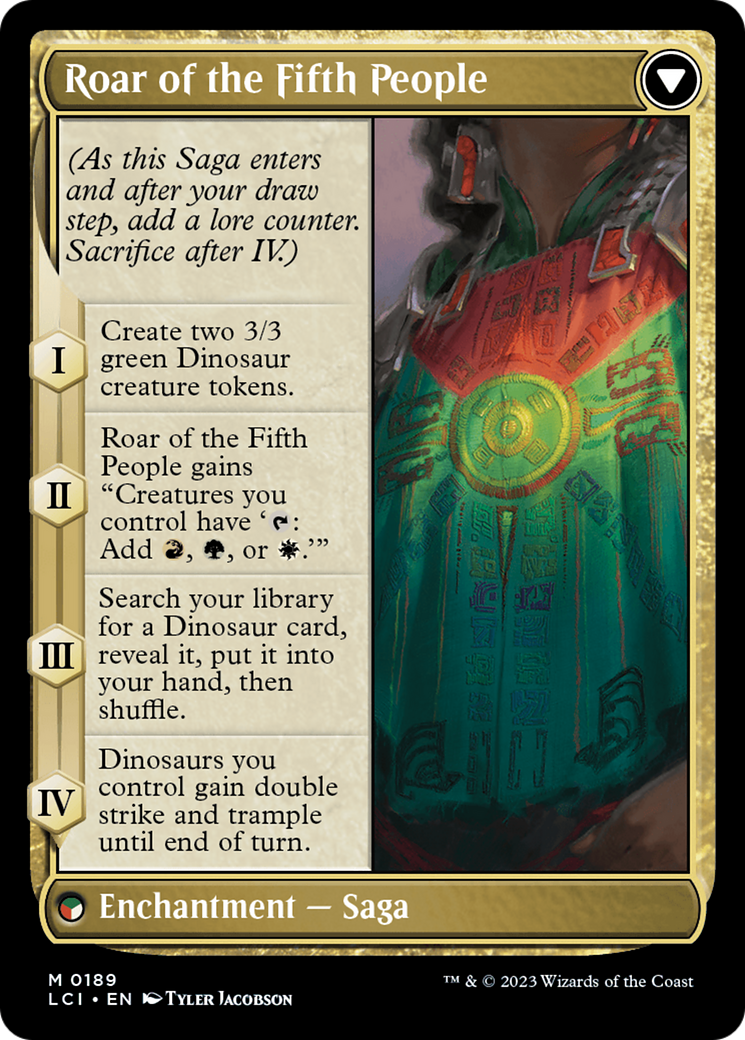 Huatli, Poet of Unity // Roar of the Fifth People [The Lost Caverns of Ixalan] | Tables and Towers