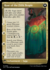 Huatli, Poet of Unity // Roar of the Fifth People [The Lost Caverns of Ixalan] | Tables and Towers