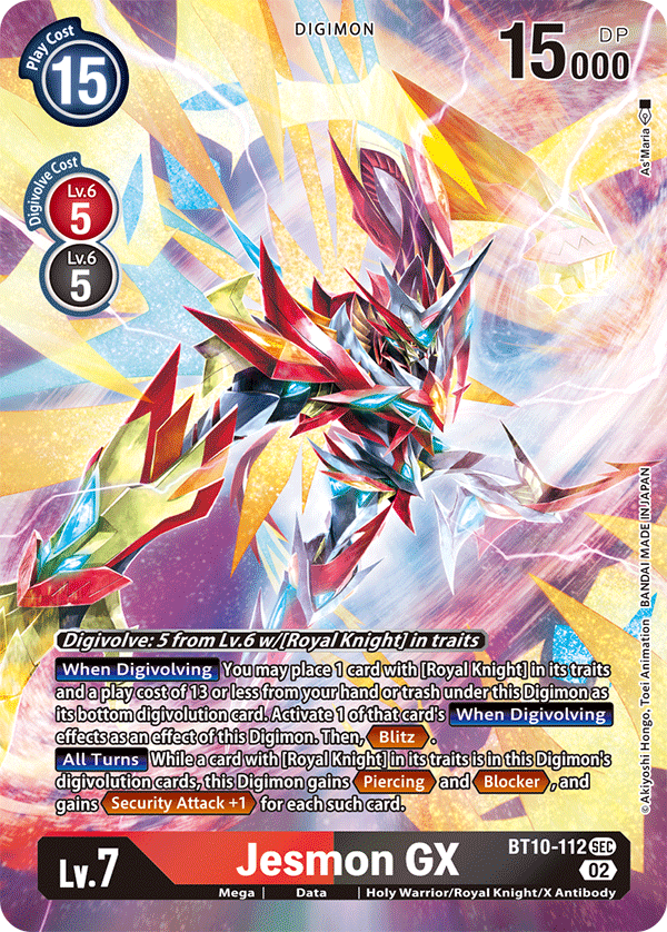 Jesmon GX [BT10-112] (Alternate Art) [Xros Encounter] | Tables and Towers