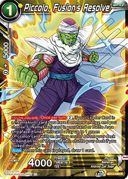 Piccolo, Fusion's Resolve (BT17-099) [Ultimate Squad] | Tables and Towers