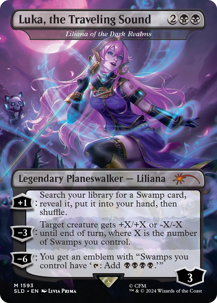 Luka, the Traveling Sound - Liliana of the Dark Realms [Secret Lair Drop Series] | Tables and Towers