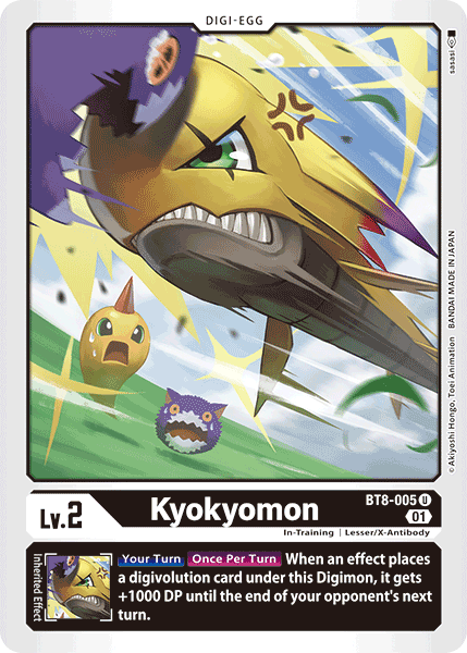 Kyokyomon [BT8-005] [New Awakening] | Tables and Towers