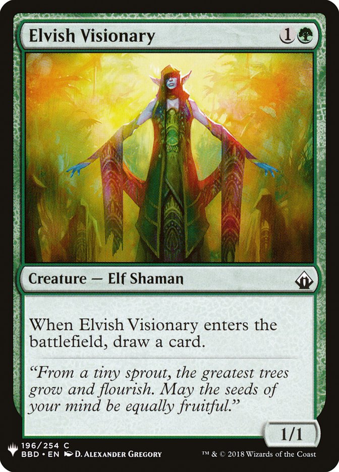 Elvish Visionary [Mystery Booster] | Tables and Towers