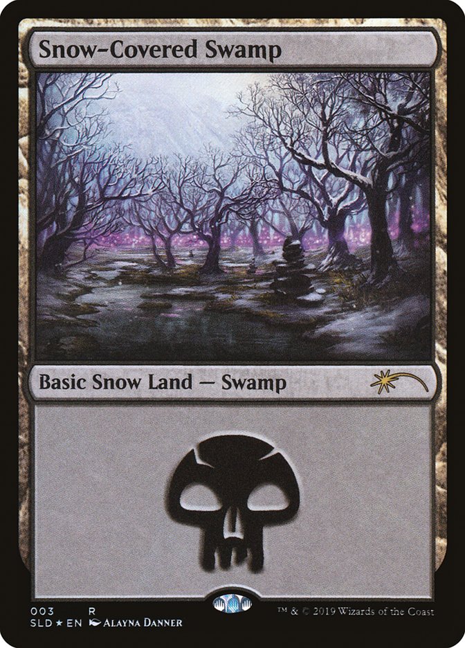 Snow-Covered Swamp (003) [Secret Lair Drop Series] | Tables and Towers