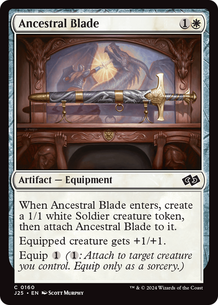 Ancestral Blade [Foundations Jumpstart] | Tables and Towers