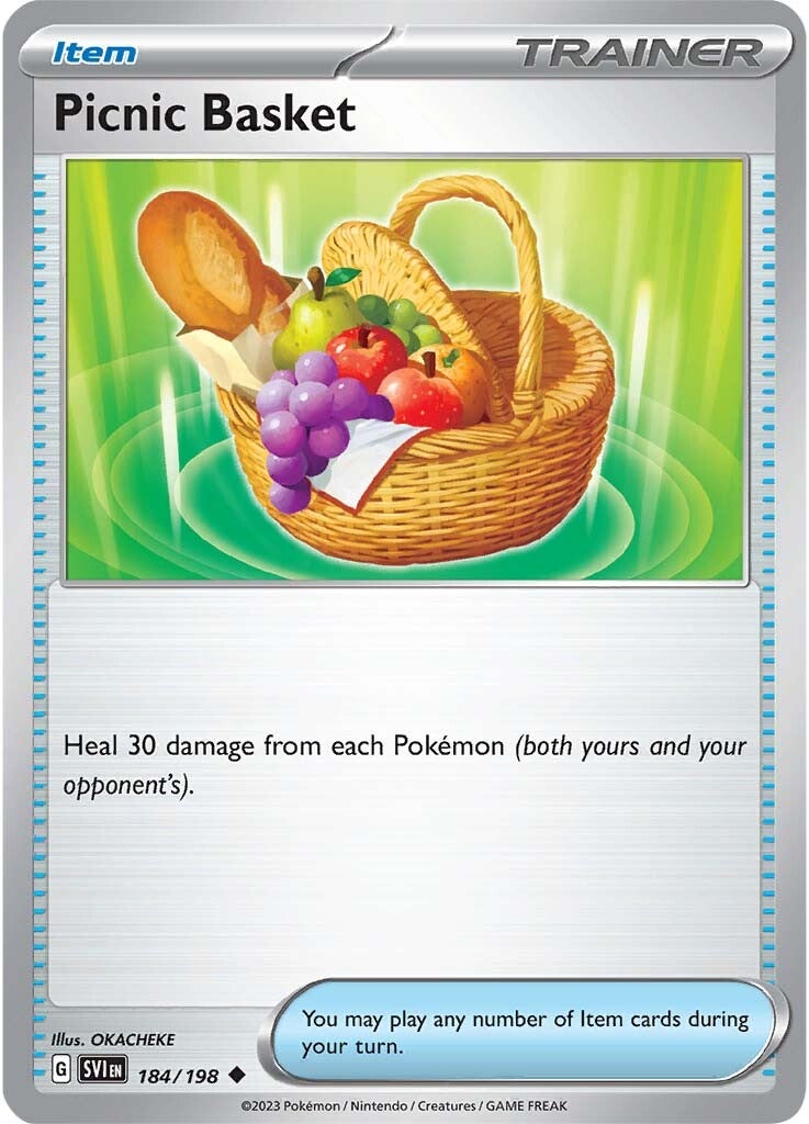 Picnic Basket (184/198) [Scarlet & Violet: Base Set] | Tables and Towers