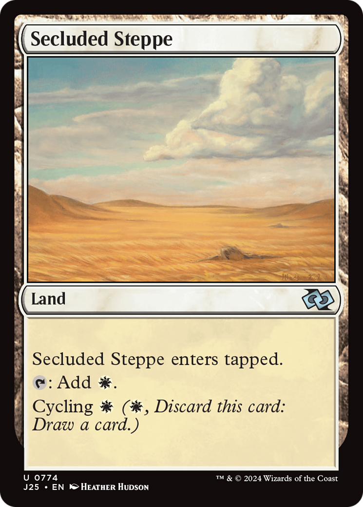 Secluded Steppe [Foundations Jumpstart] | Tables and Towers