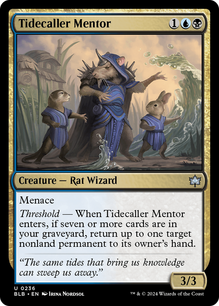 Tidecaller Mentor [Bloomburrow] | Tables and Towers