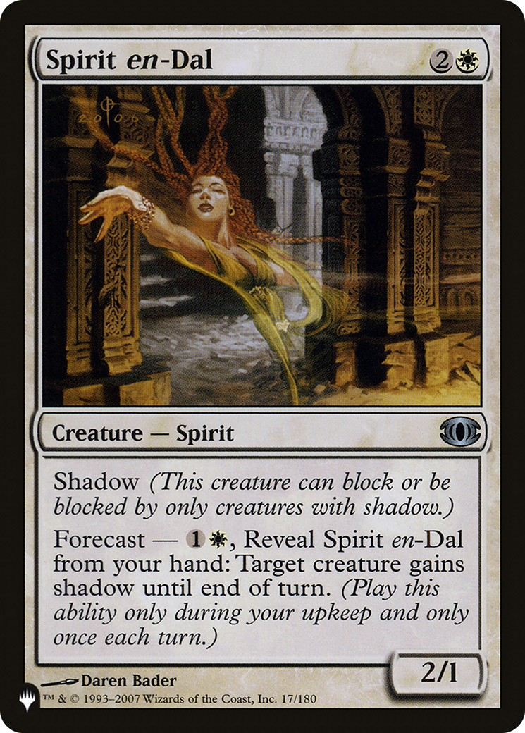 Spirit en-Dal [The List Reprints] | Tables and Towers