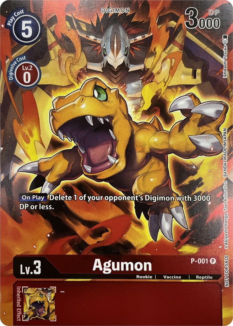 Agumon [P-001] (Tamer's Evolution Box 2) [Promotional Cards] | Tables and Towers