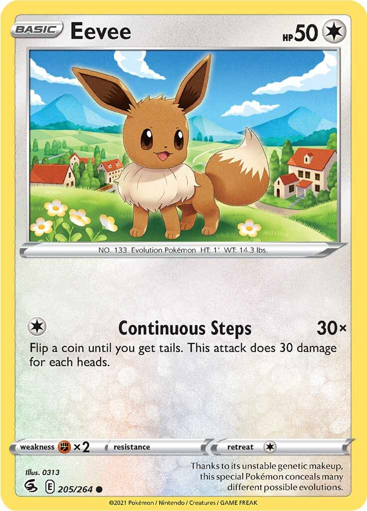 Eevee (205/264) [Sword & Shield: Fusion Strike] | Tables and Towers