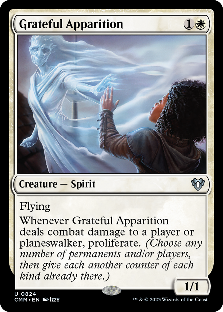 Grateful Apparition [Commander Masters] | Tables and Towers