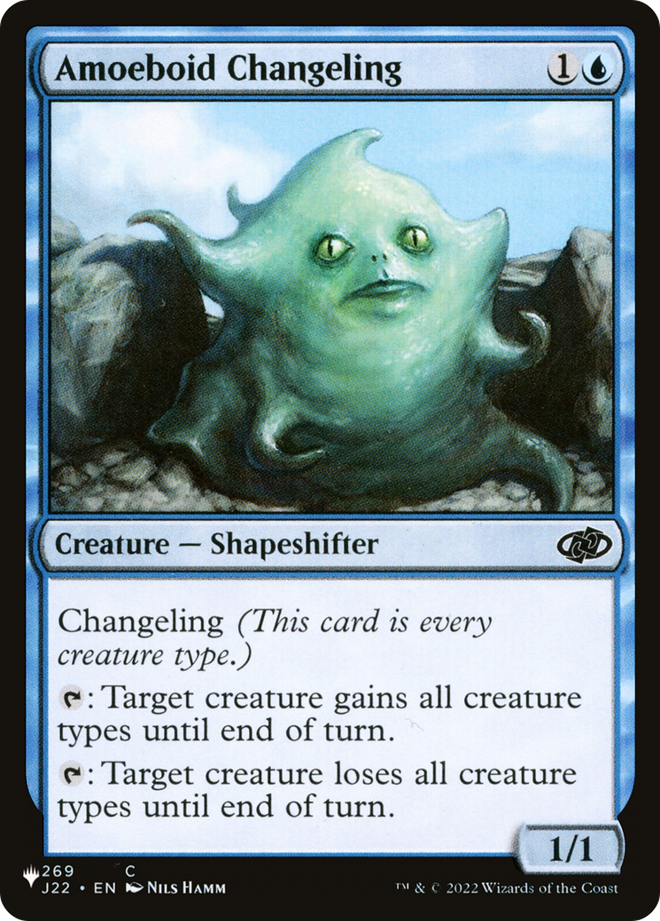 Amoeboid Changeling (J22) [The List Reprints] | Tables and Towers