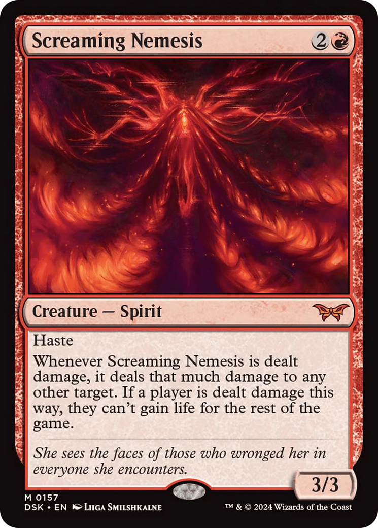 Screaming Nemesis [Duskmourn: House of Horror] | Tables and Towers