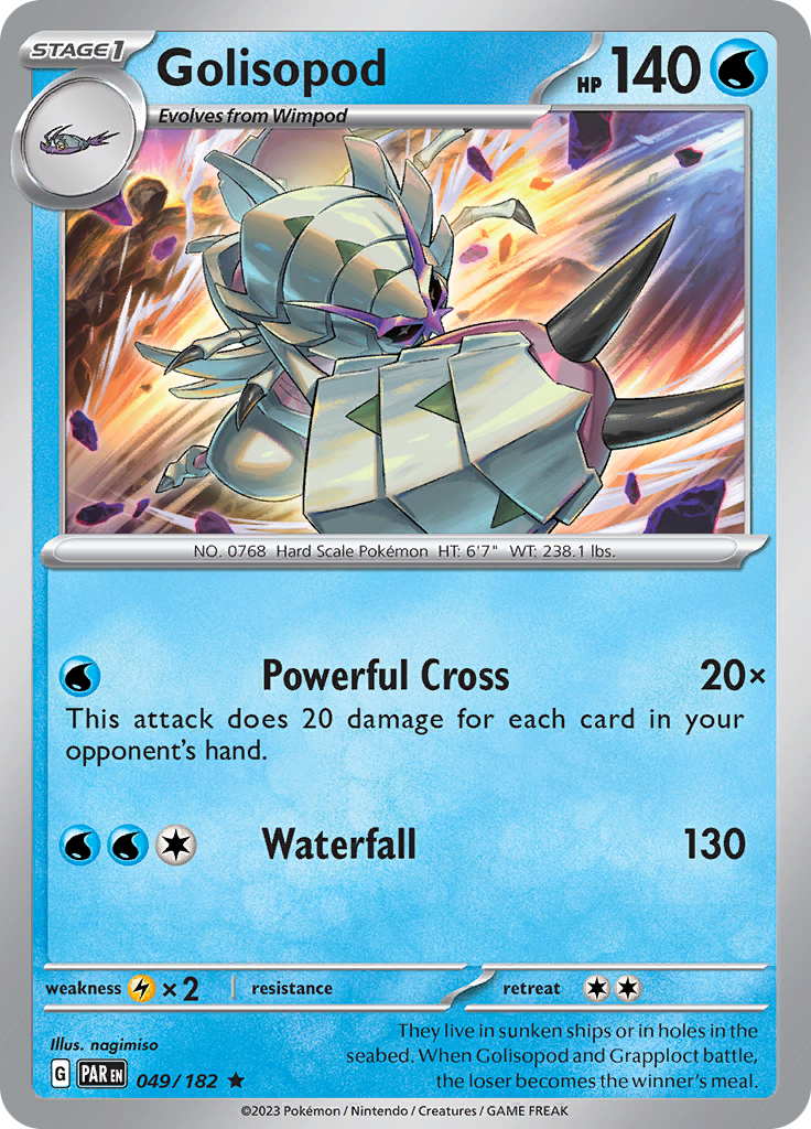 Golisopod (049/182) [Scarlet & Violet: Paradox Rift] | Tables and Towers