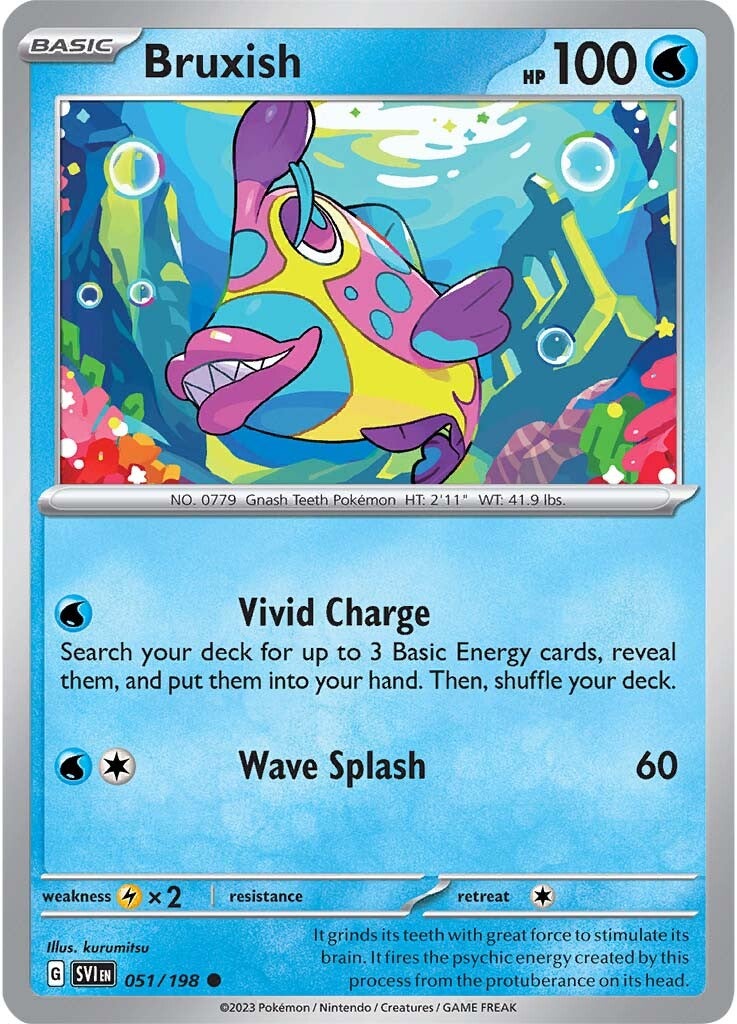 Bruxish (051/198) [Scarlet & Violet: Base Set] | Tables and Towers