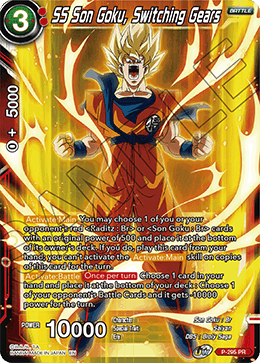 SS Son Goku, Switching Gears (P-295) [Tournament Promotion Cards] | Tables and Towers