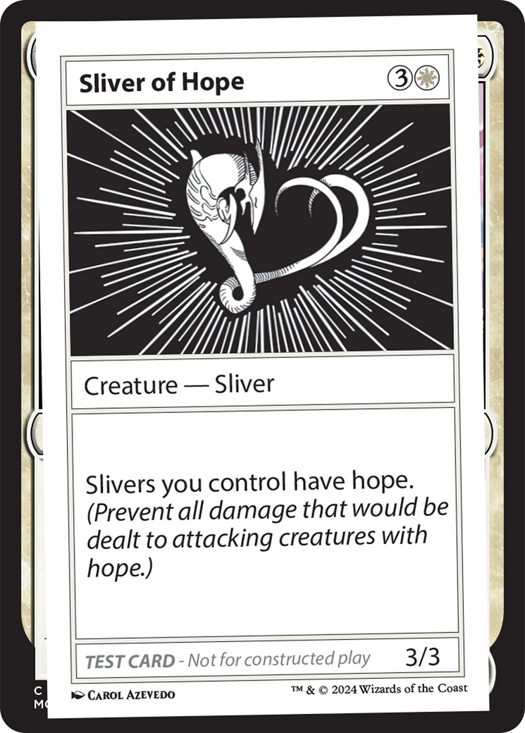 Sliver of Hope [Mystery Booster 2 Playtest Cards] | Tables and Towers