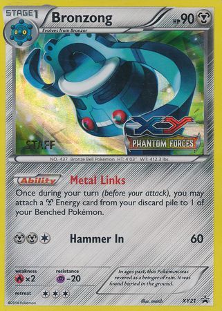 Bronzong (XY21) (Staff) [XY: Black Star Promos] | Tables and Towers