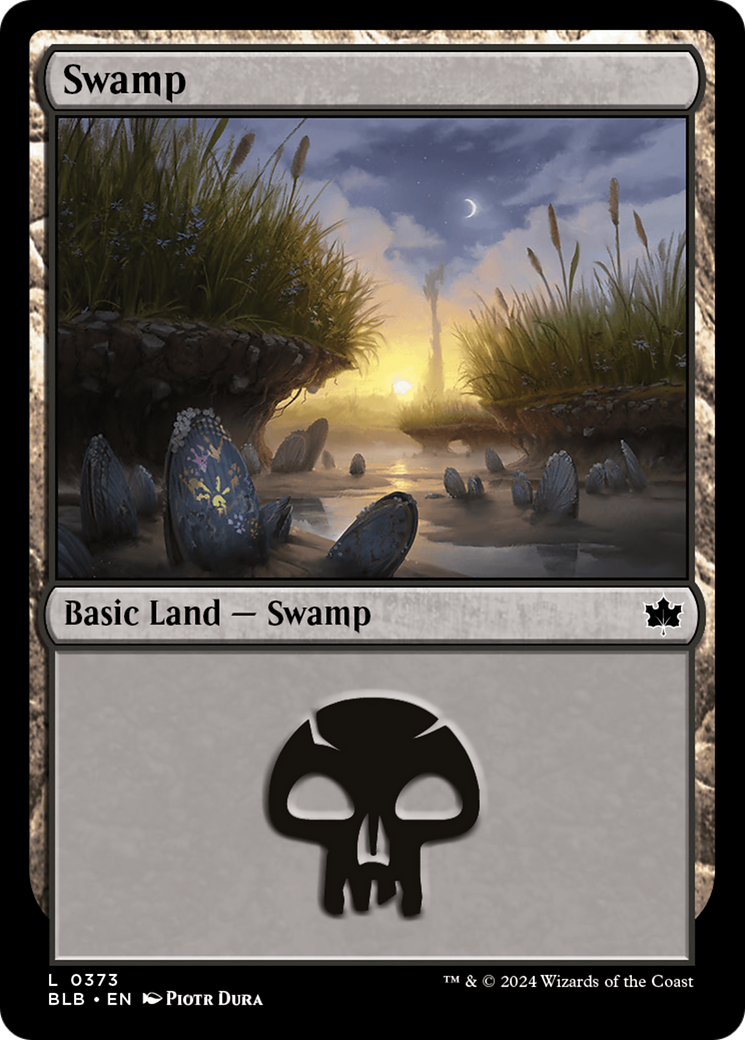 Swamp (0373) [Bloomburrow] | Tables and Towers