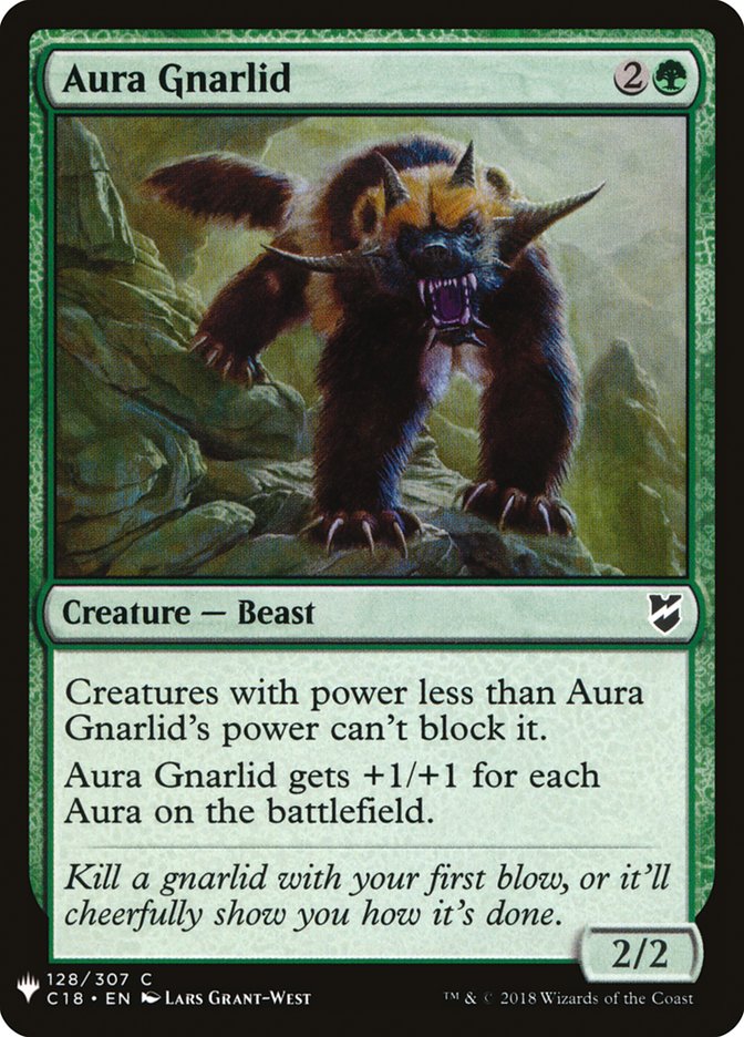 Aura Gnarlid [Mystery Booster] | Tables and Towers