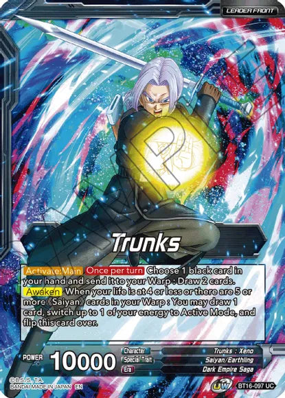 Trunks // SSG Trunks, Crimson Warrior (BT16-097) [Realm of the Gods] | Tables and Towers