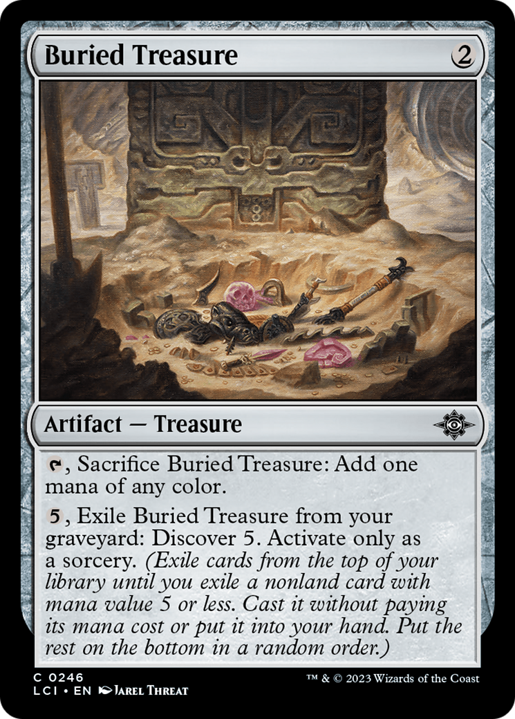 Buried Treasure [The Lost Caverns of Ixalan] | Tables and Towers