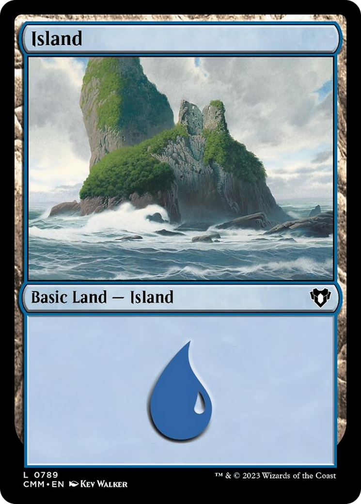 Island (789) [Commander Masters] | Tables and Towers