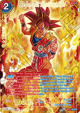 SSG Son Goku, Magnificent Might (SPR) (BT17-138) [Ultimate Squad] | Tables and Towers