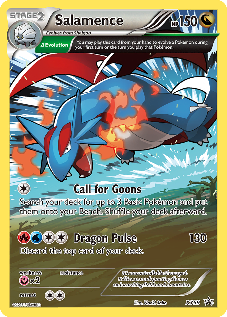 Salamence (XY59) [XY: Black Star Promos] | Tables and Towers