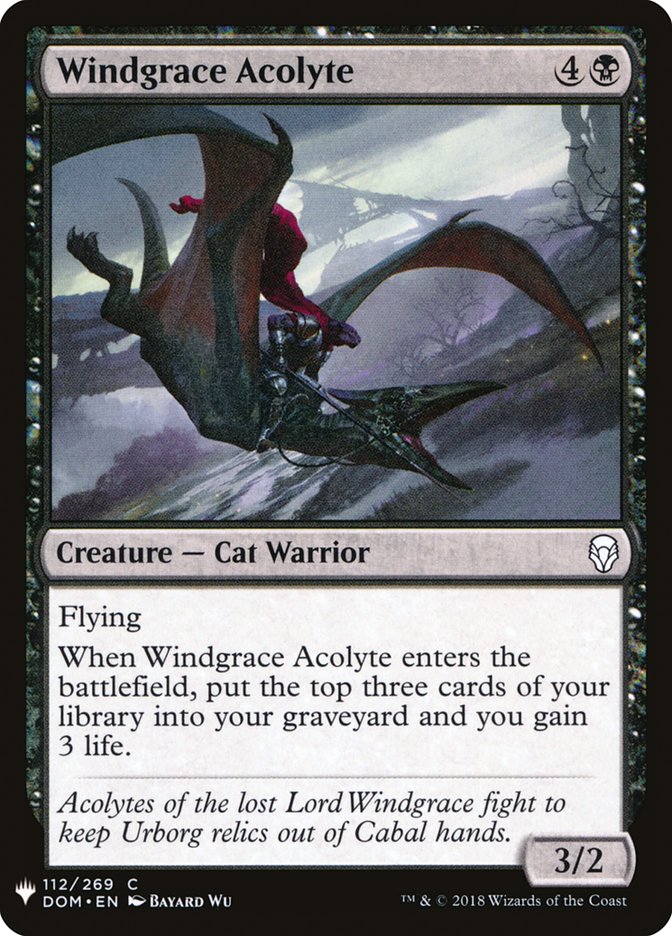 Windgrace Acolyte [Mystery Booster] | Tables and Towers