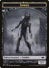 Marit Lage // Zombie Double-Sided Token [Modern Horizons Tokens] | Tables and Towers