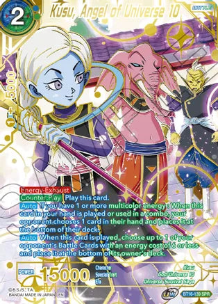 Kusu, Angel of Universe 10 (SPR) (BT16-139) [Realm of the Gods] | Tables and Towers