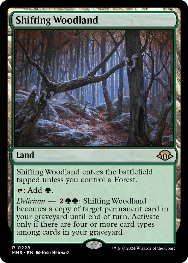 Shifting Woodland [Modern Horizons 3] | Tables and Towers