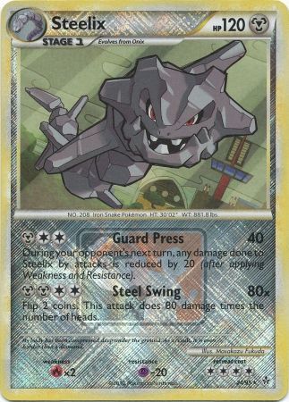 Steelix (24/95) (League Promo) [HeartGold & SoulSilver: Unleashed] | Tables and Towers