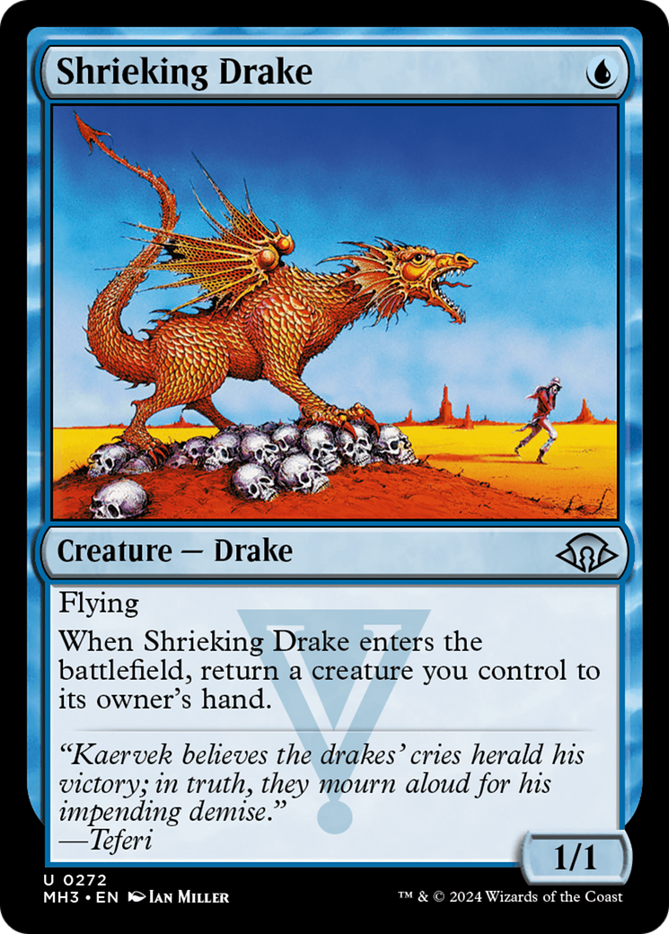 Shrieking Drake [Modern Horizons 3] | Tables and Towers