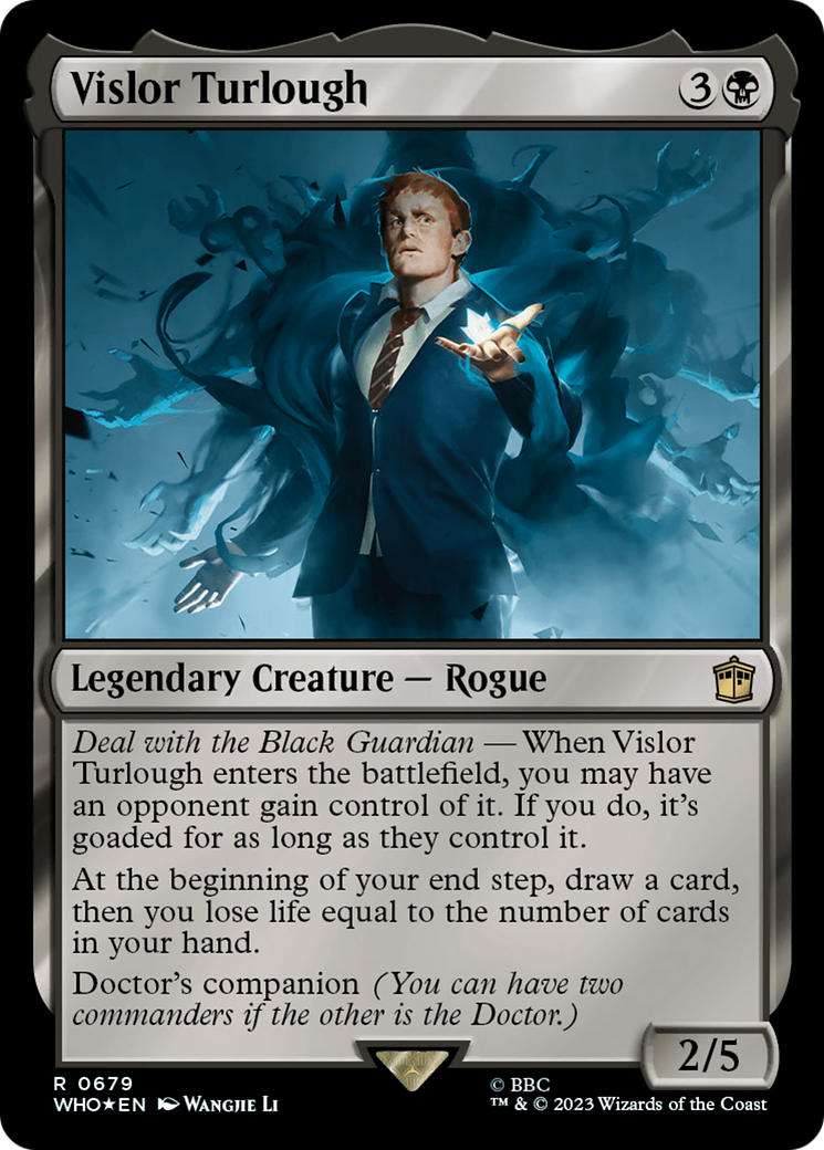 Vislor Turlough (Surge Foil) [Doctor Who] | Tables and Towers