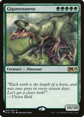 Gigantosaurus [The List] | Tables and Towers