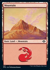 Mountain (487) [Modern Horizons 2] | Tables and Towers