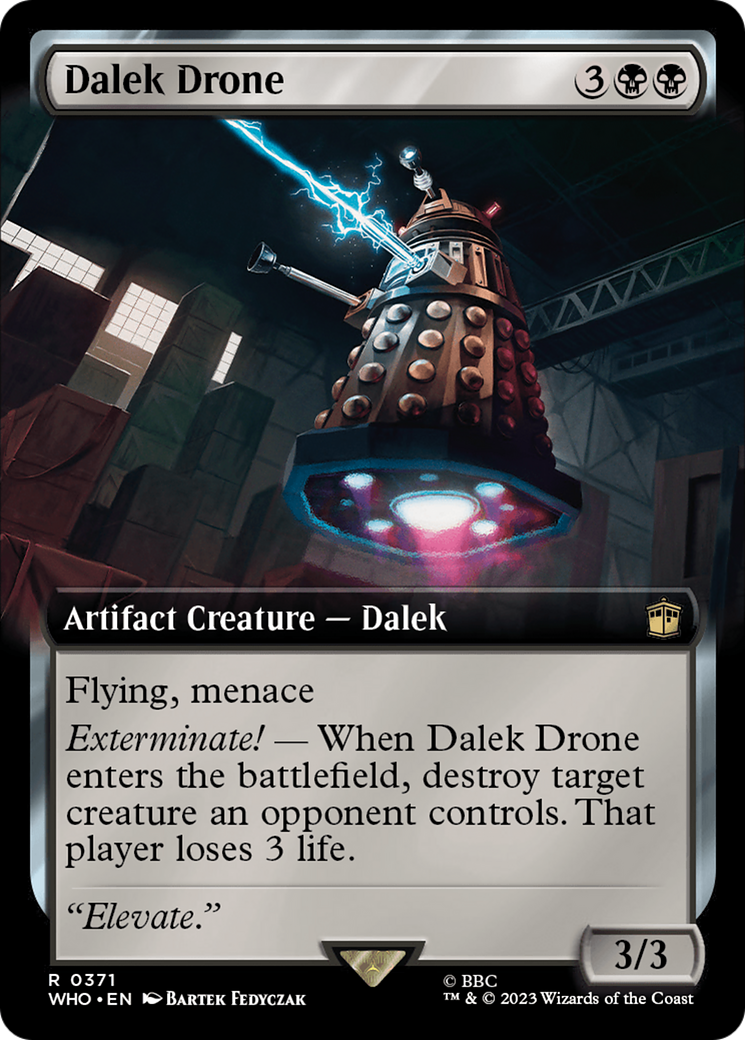 Dalek Drone (Extended Art) [Doctor Who] | Tables and Towers