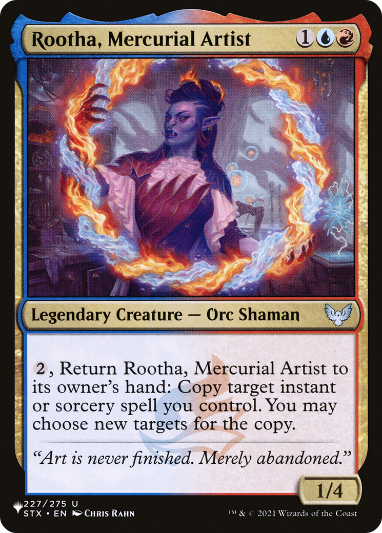 Rootha, Mercurial Artist [The List Reprints] | Tables and Towers