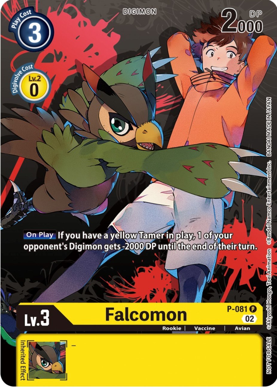 Falcomon [P-081] (Tamer Party Vol.7) [Promotional Cards] | Tables and Towers