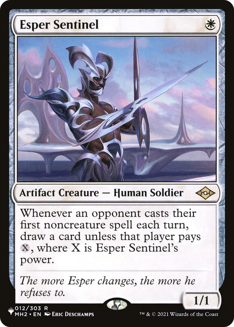 Esper Sentinel [The List] | Tables and Towers